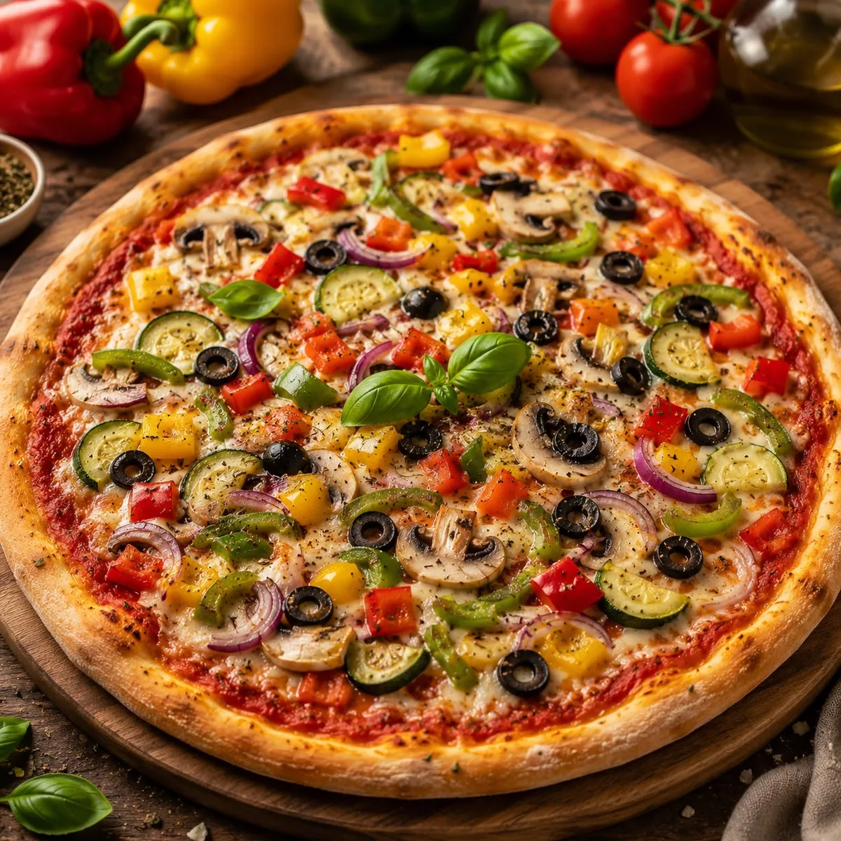 Pizza végétarienne