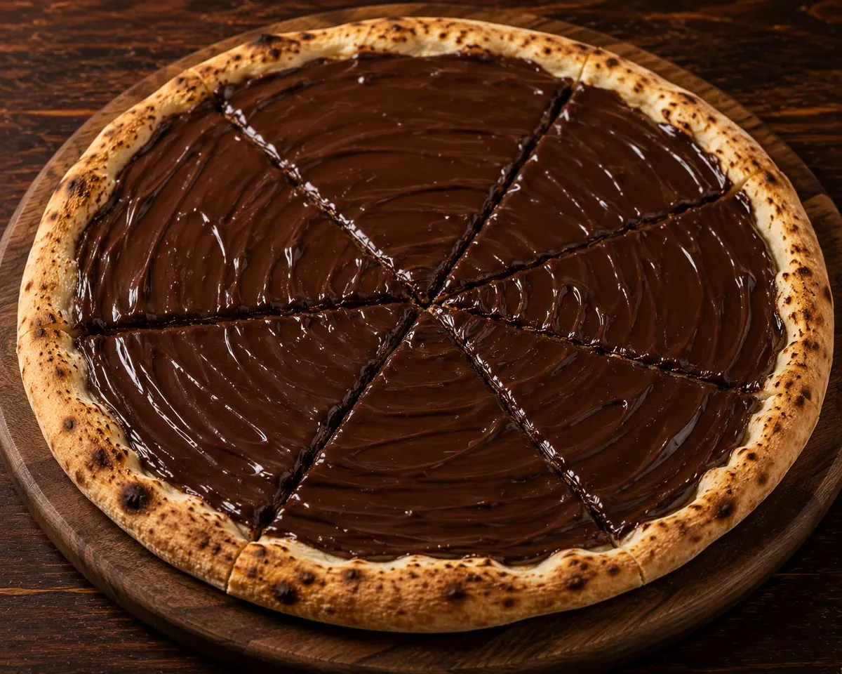 Pizza chocolat