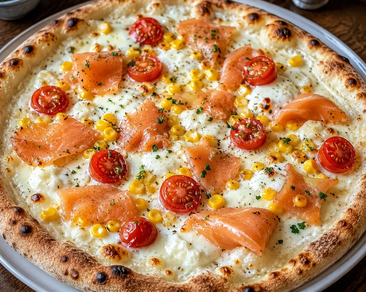 Pizza Saumon Crémonssa