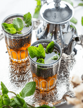 Thé à la menthe