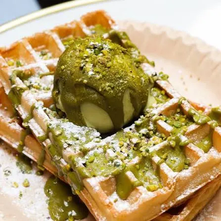 Gaufre Pistache