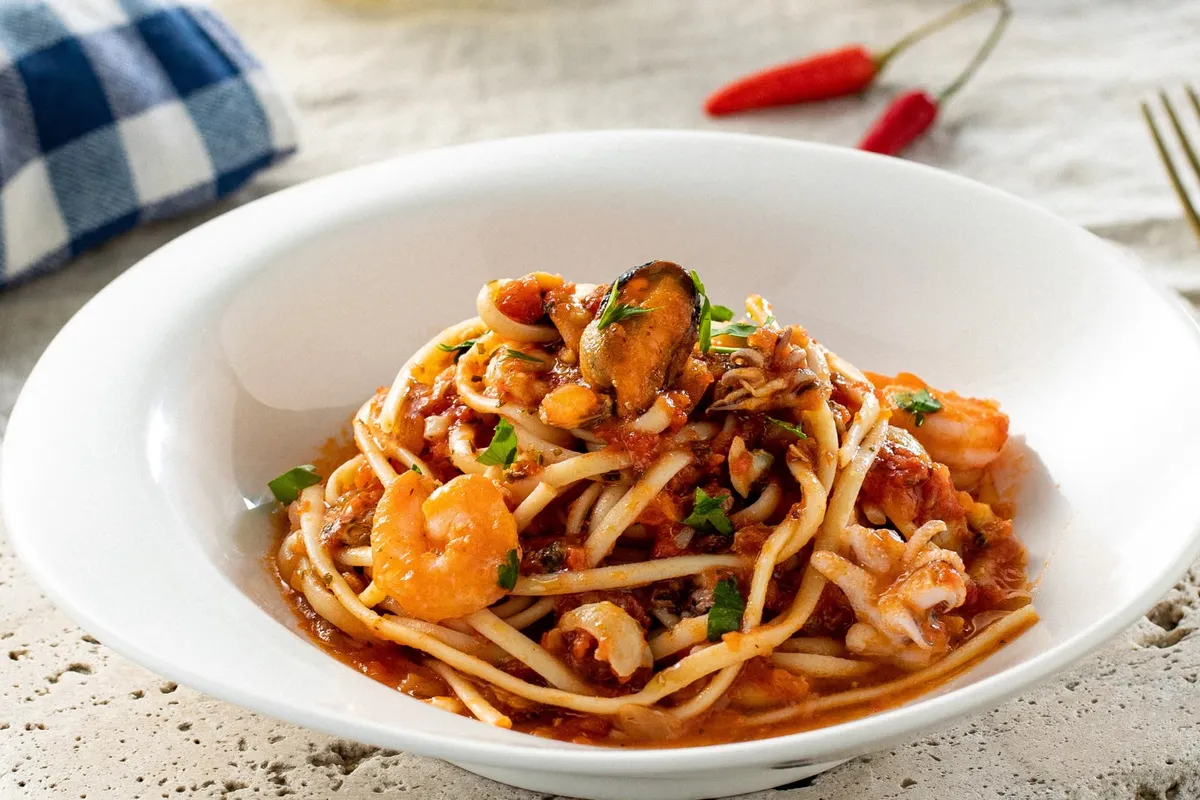 Spaghetti allo Scoglio - Signature/ aux fruits de mer
