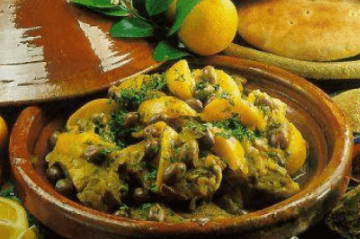 Petit tajine aux légumes et à la viande
