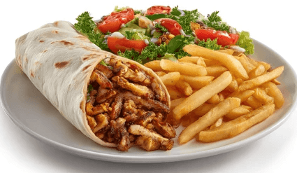 Chicken MacFries Chawarma