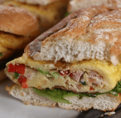 Sandwich Omelette