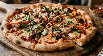 Pizza Kefta de Bœuf