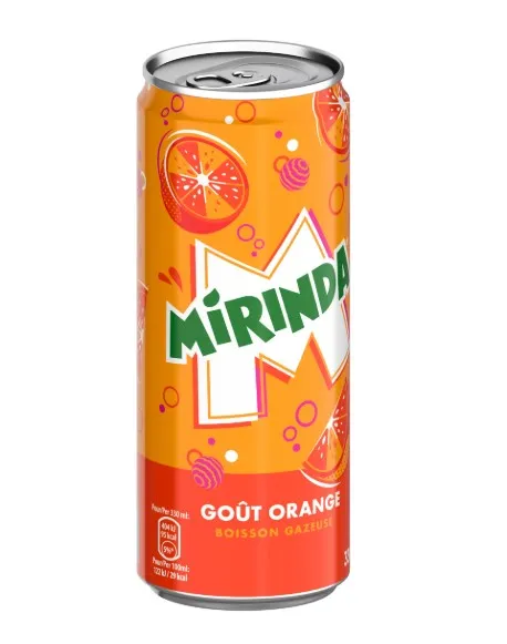 Canette Mirinda orange