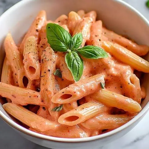 Penne in Pink