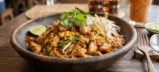 Plat Thai Poulet