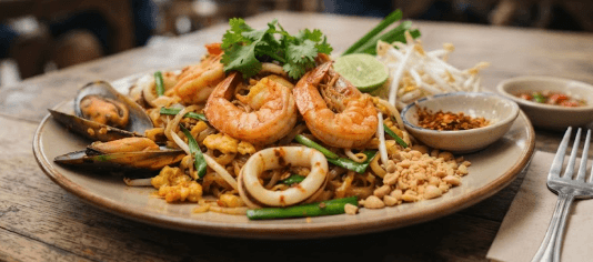 Plat Thai Fruit de Mer