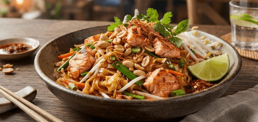 Plat Thai Saumon