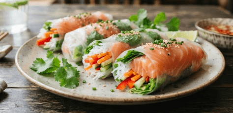 Spring Roll Saumon