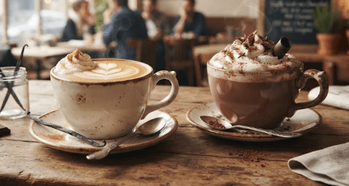 Café vanille ou Chocolat