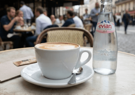 Café crème + eau 33 Cl