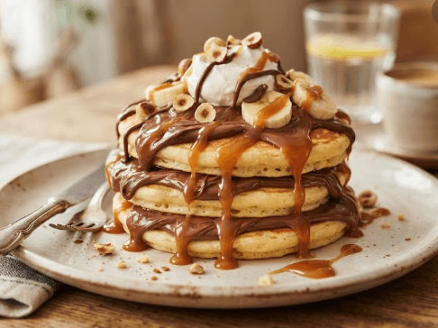 Pancake Nutella / Caramel