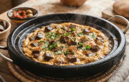 Omelette au Khlii