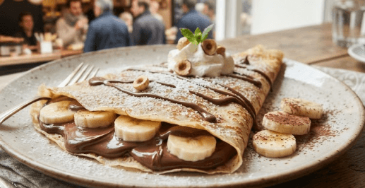 Crêpe Nutella, Banane