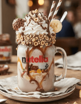 Milk Shake Nutella Banane