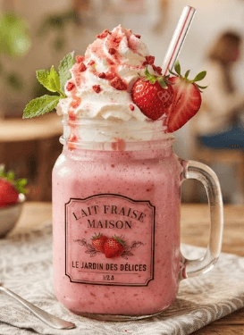 Milk-Shake Fraise