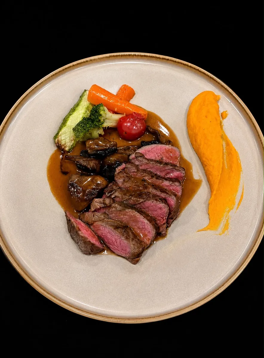 Filet de bœuf sauce yakiniku