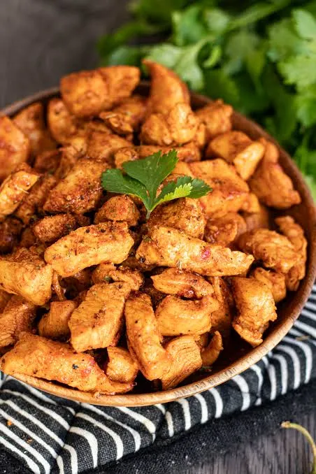 Émincé de poulet