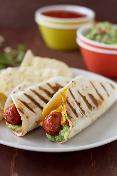 Hot Dog Tacos