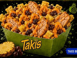 TAKIS CHEEZY ANANAS POULET & ANANAS RAISINS CHEDDAR 100%