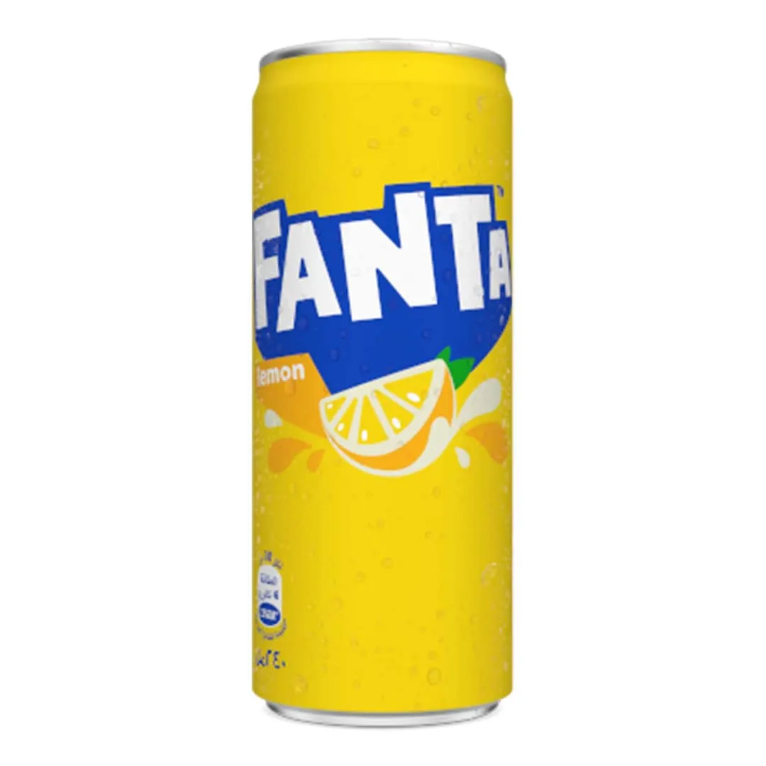Cannette Fanta citron 25cl