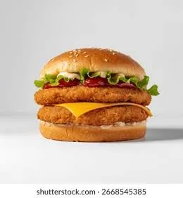 Double Chicken Burger