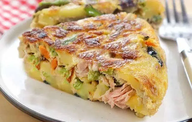 Tortilla espagnole au Thon