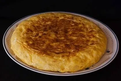 Tortilla espagnole au Poulet