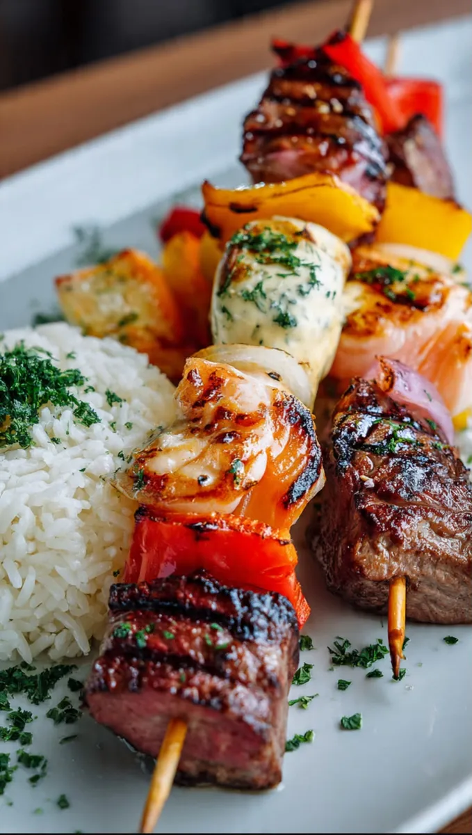 Menu Brochettes