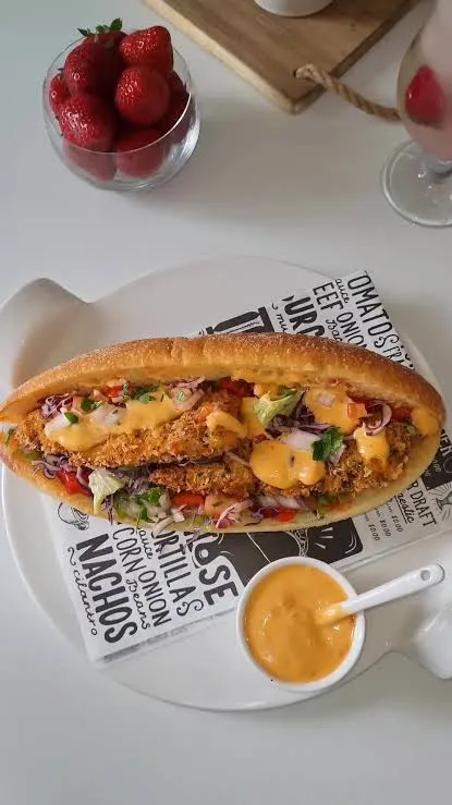 sandwich crispy Sans sauce