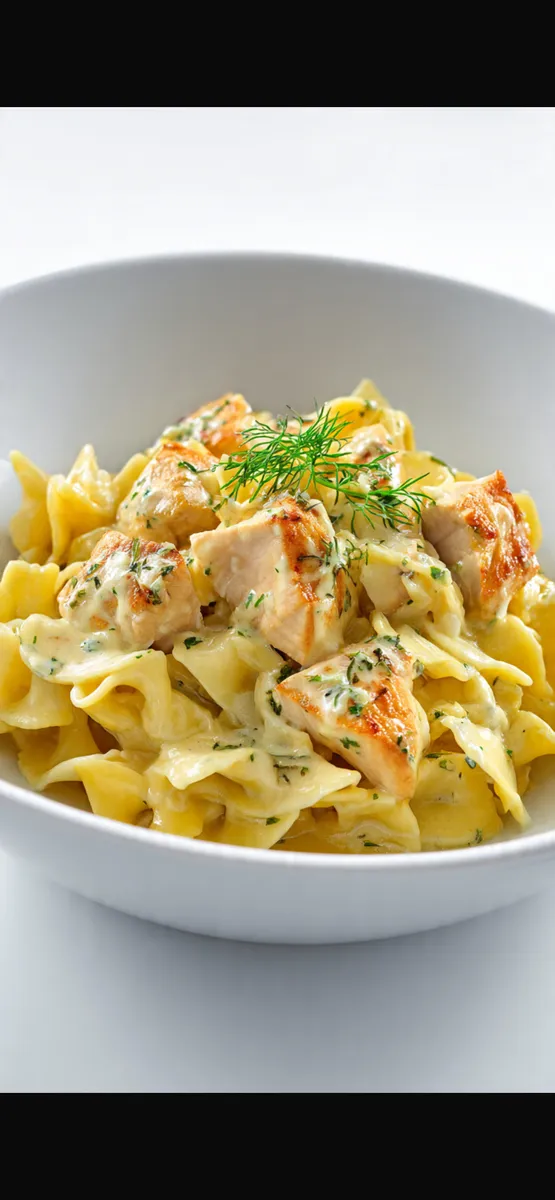 Pâtes au poulet