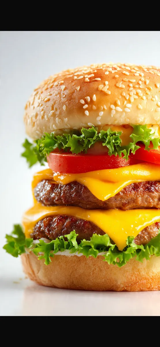 Cheese Burger Double