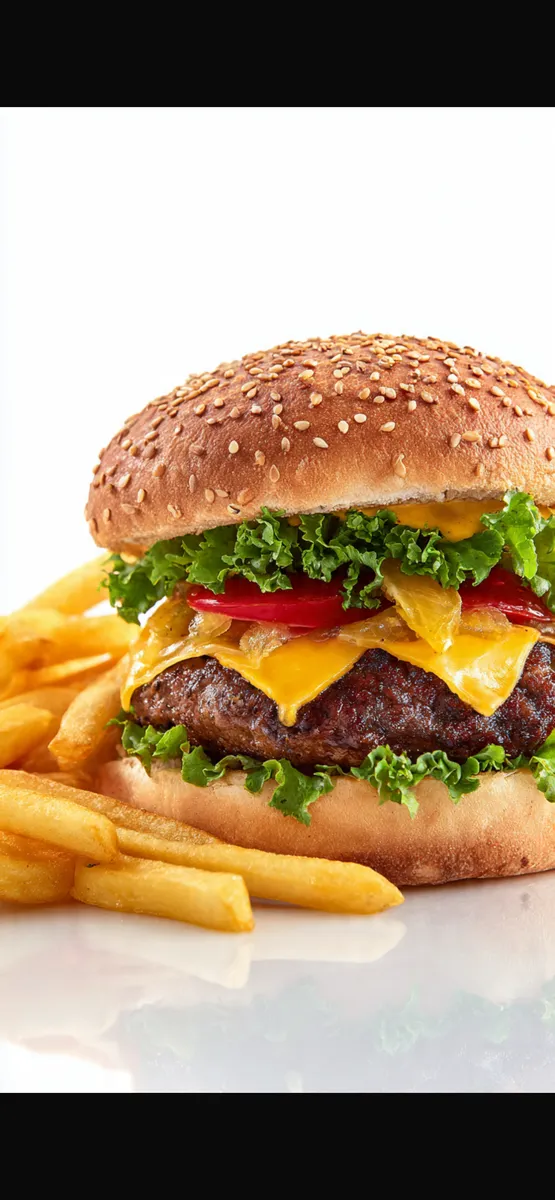 Cheese Burger Viande