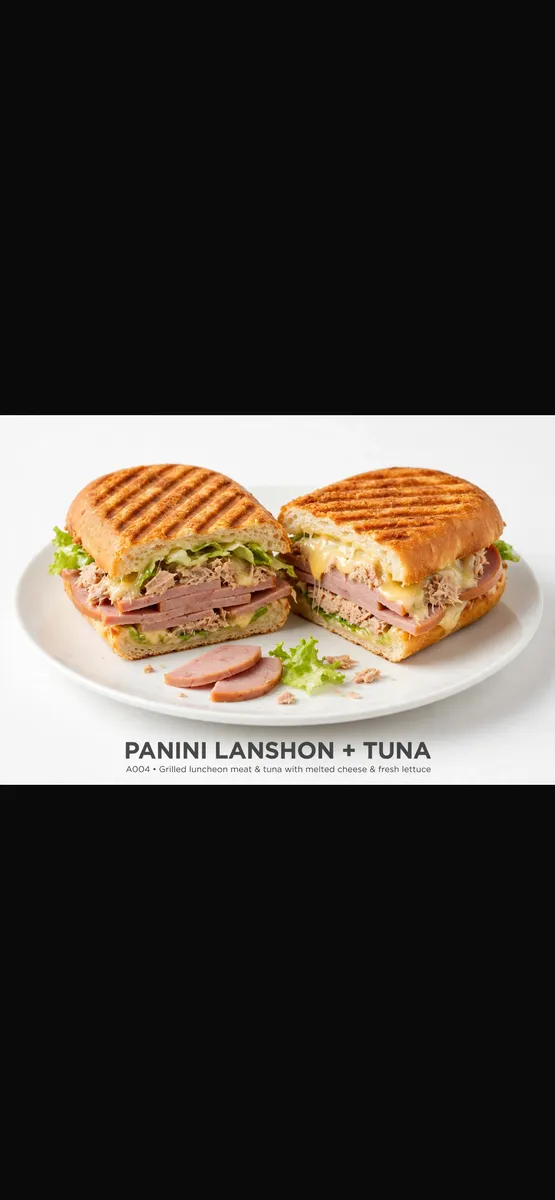 Panini Lanshon + Tuna