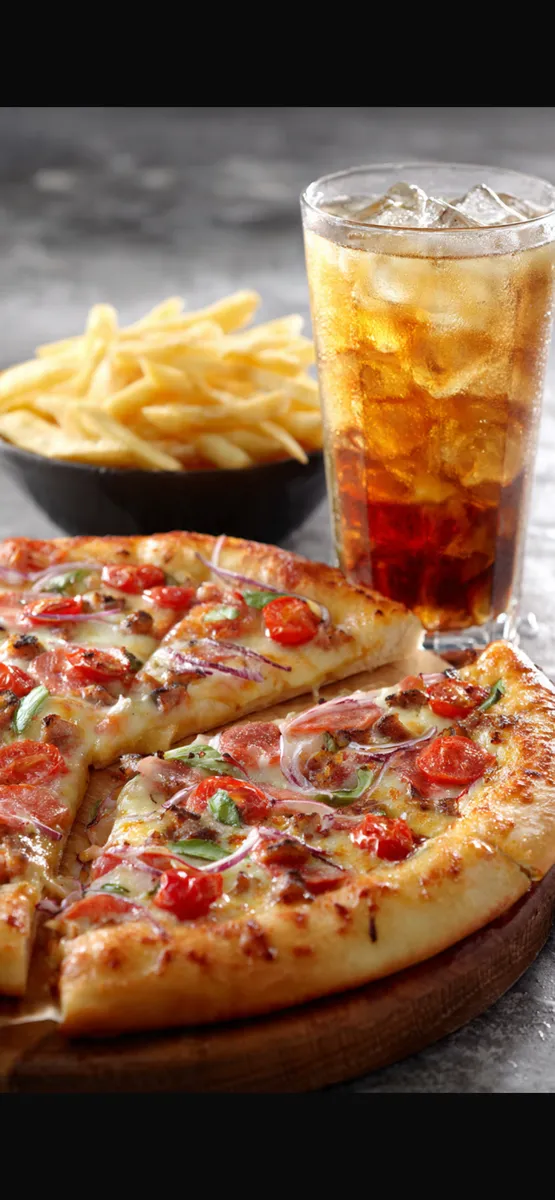 Combos Pizza Mix + boisson