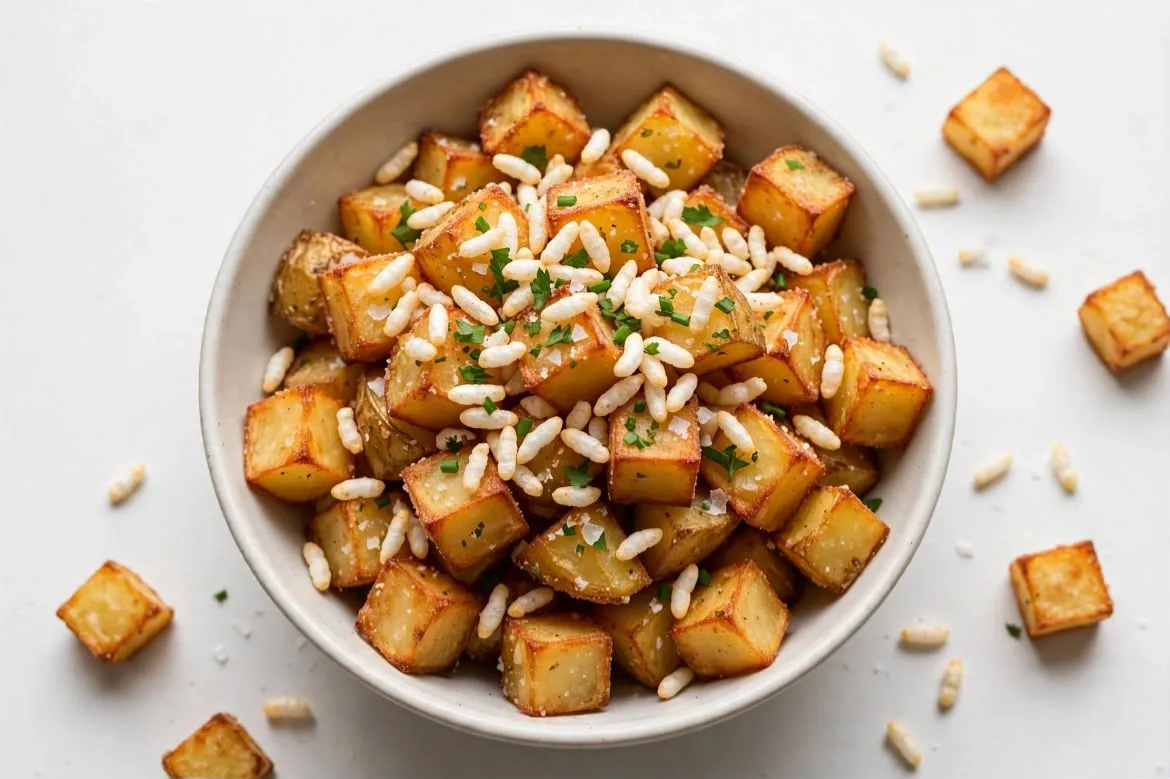 Pommes de terre au Crispy Riz crispy
