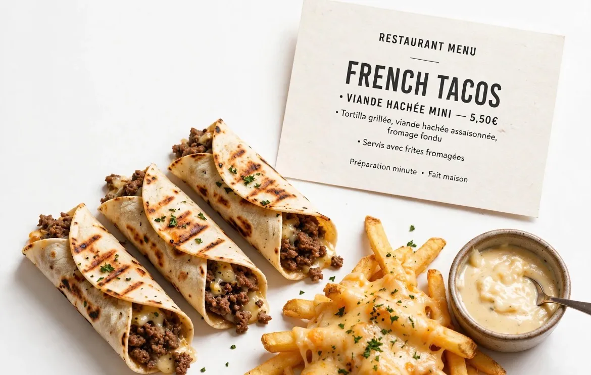 Tacos Viande Hachée Mini