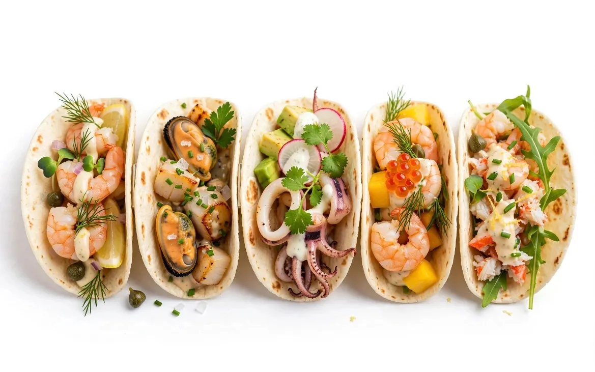 Tacos Fruits de mer Mini