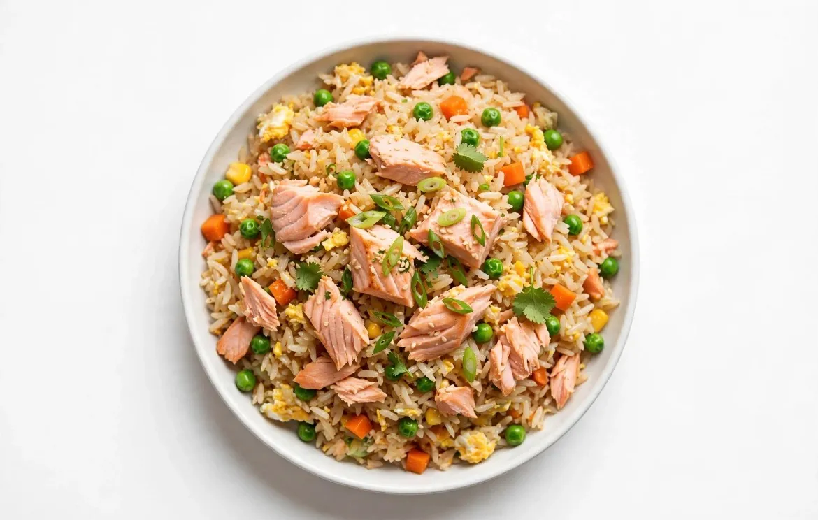 Riz Cantonais Saumon