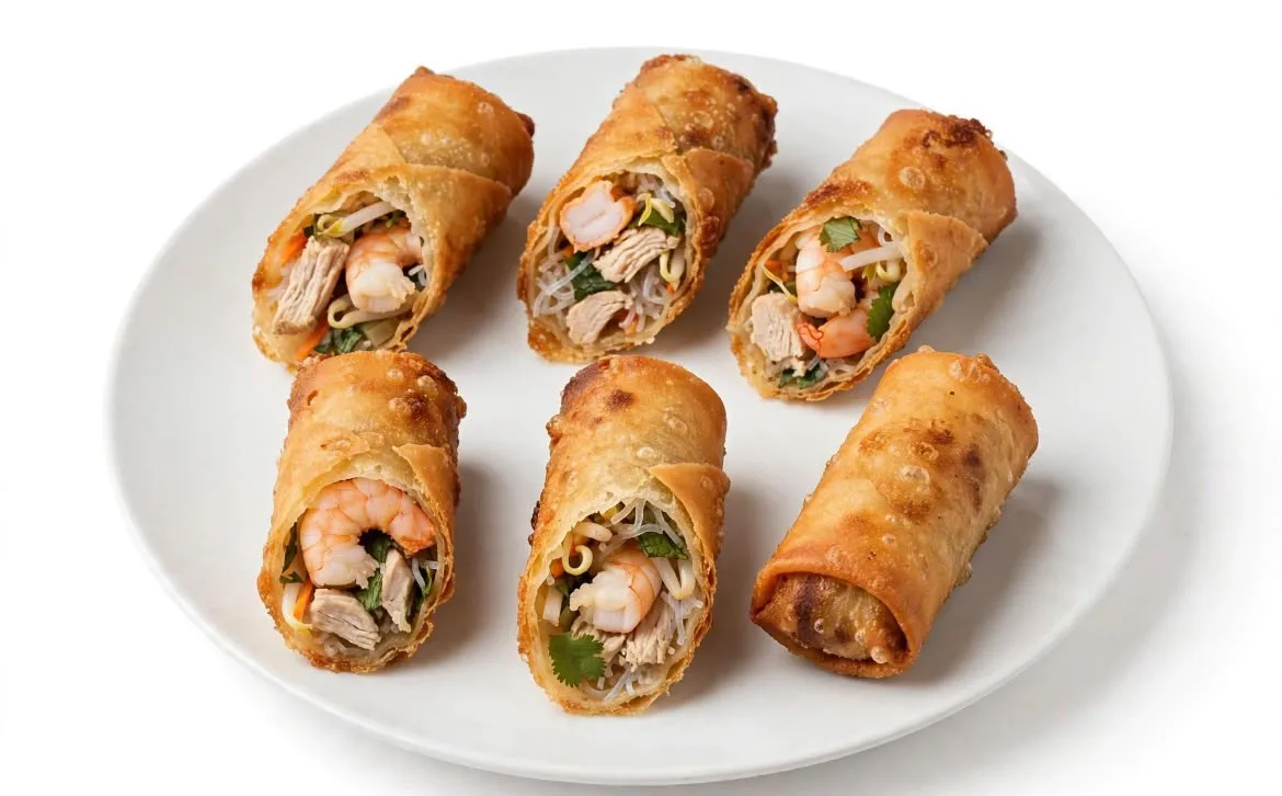 Nems Poulet Crevettes (6 Pcs)