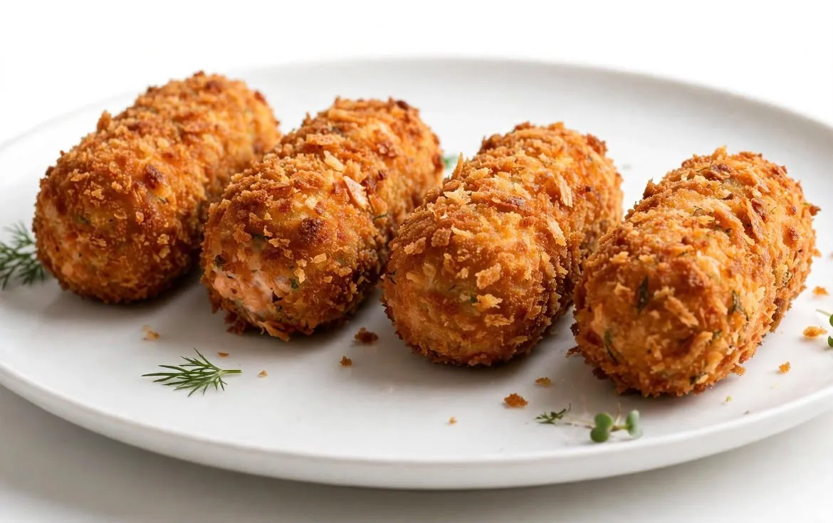 Croquettes Saumon (4 Pcs)