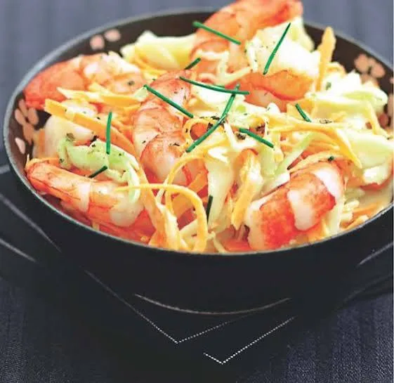 Salade de Choux Crevettes
