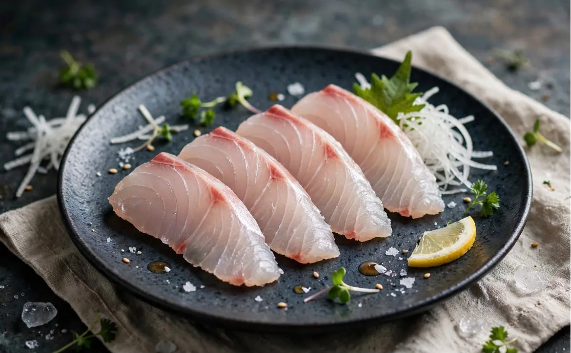 Sashimi Daurade (4 Tranches)