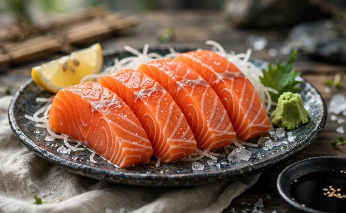 Sashimi Saumon (4 Tranches)