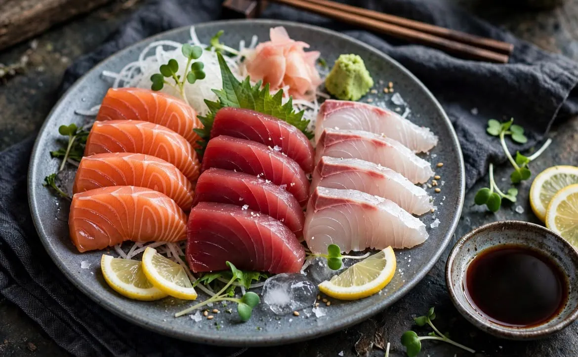 Sashimi Mixte (12 Tranches)
