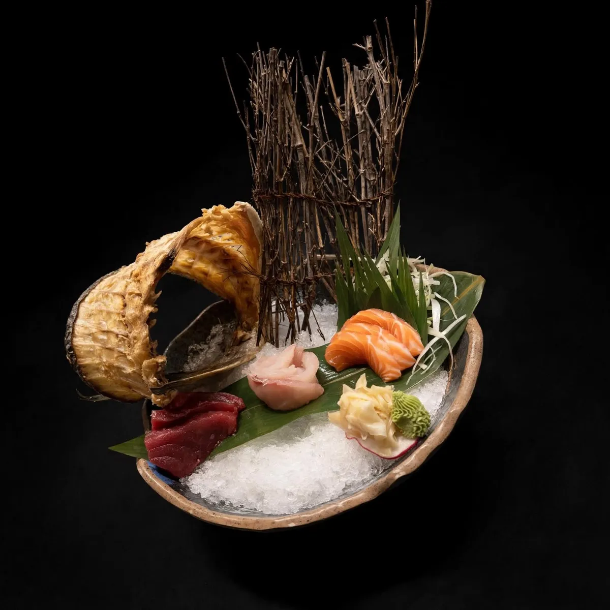 sashimi plate 9pc
