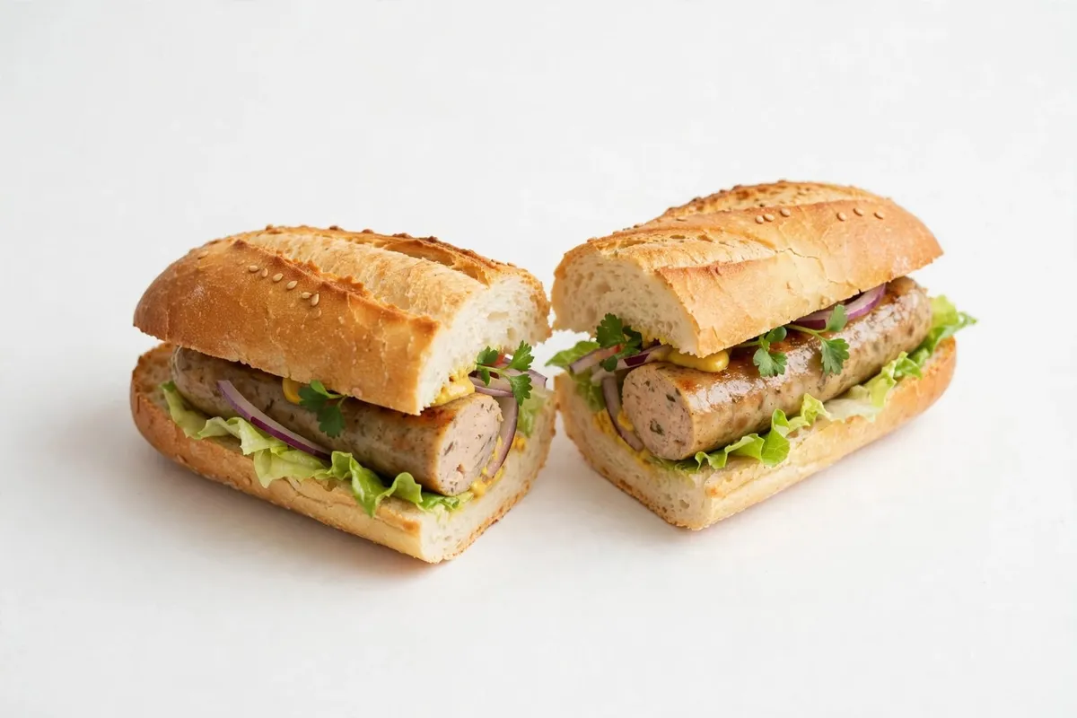 Sandwich Brochettes Merguez